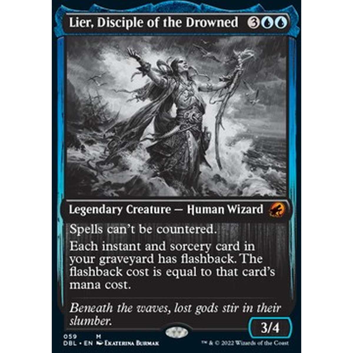 Lier, Disciple of the Drowned - Lier, Disciple of the Drowned - [DBL] [NM]
