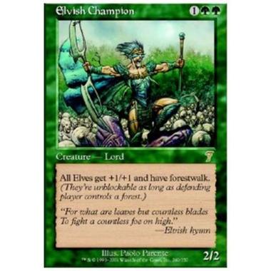 Elvish Champion - Campione Elfico - [7ED] [GD]