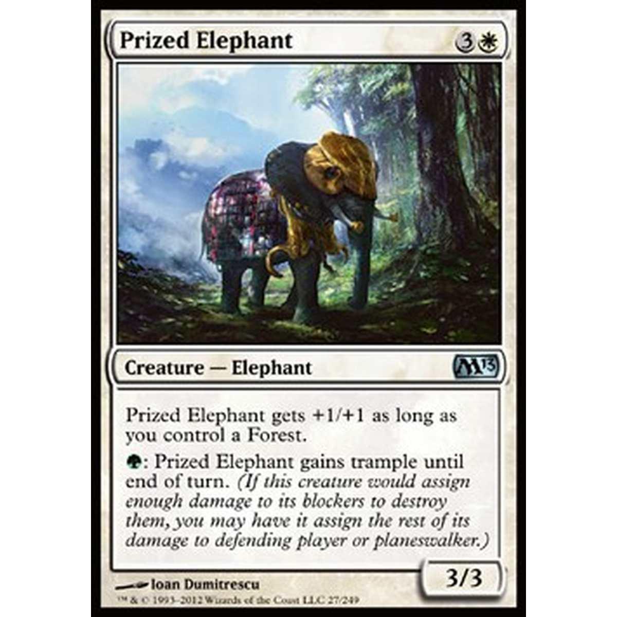 Prized Elephant - Elefante Stimato - [M13] [NM]