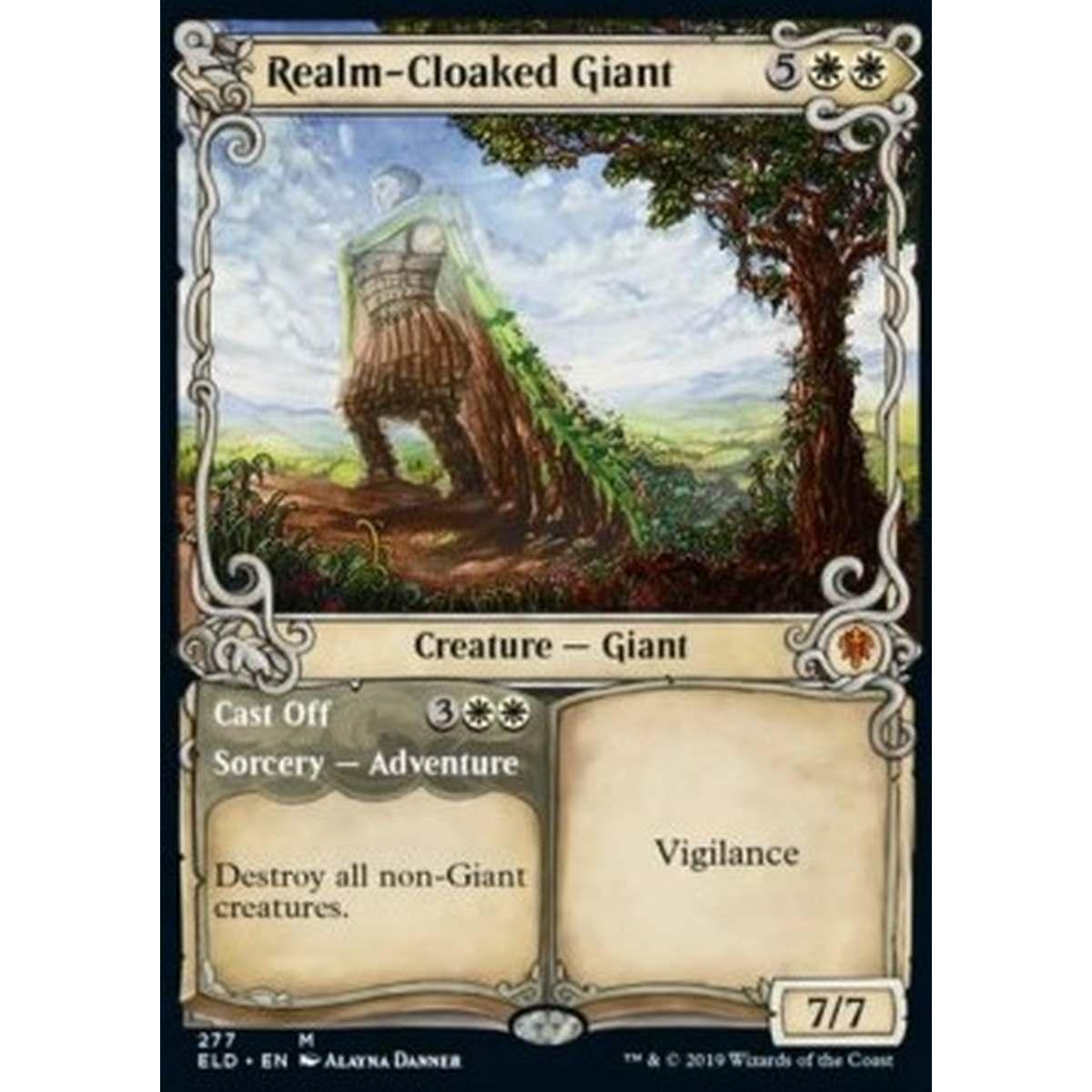 Realm-Cloaked Giant // Cast Off - Gigante del Mantoreame // Gettare Via - [XELD] [NM] [Foil]