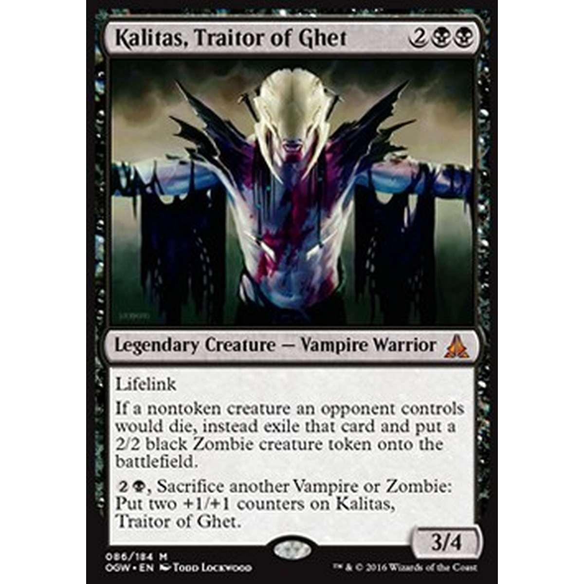 Kalitas, Traitor of Ghet - Kalitas, Traitor of Ghet - [OGW] [EX]