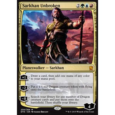Sarkhan Unbroken - Sarkhan Unbroken - [DTK] [EX]