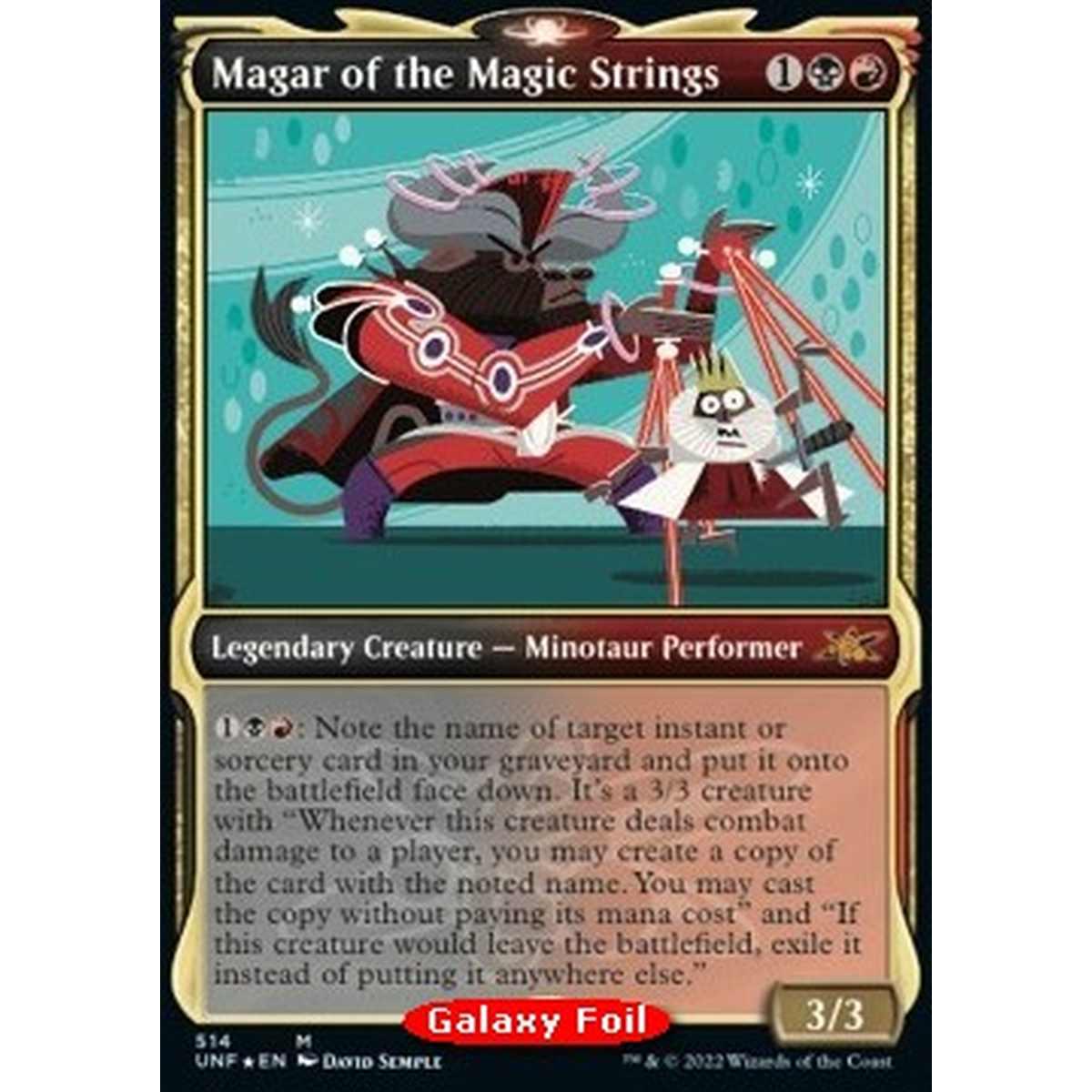 Magar of the Magic Strings (V.3) - Magar of the Magic Strings (V.3) - [XUNF] [NM] [Foil]