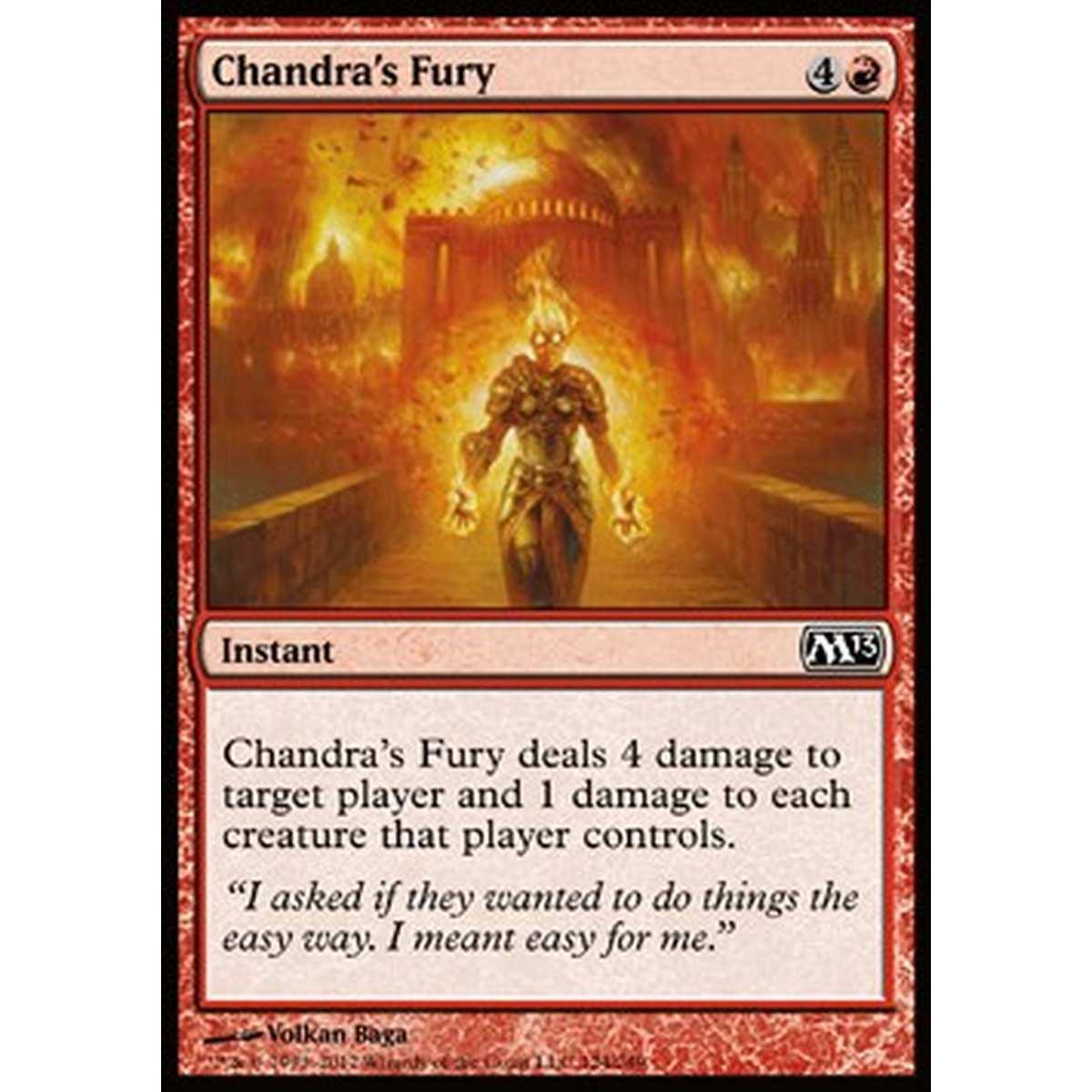 Chandra's Fury - Furia di Chandra - [M13] [NM]