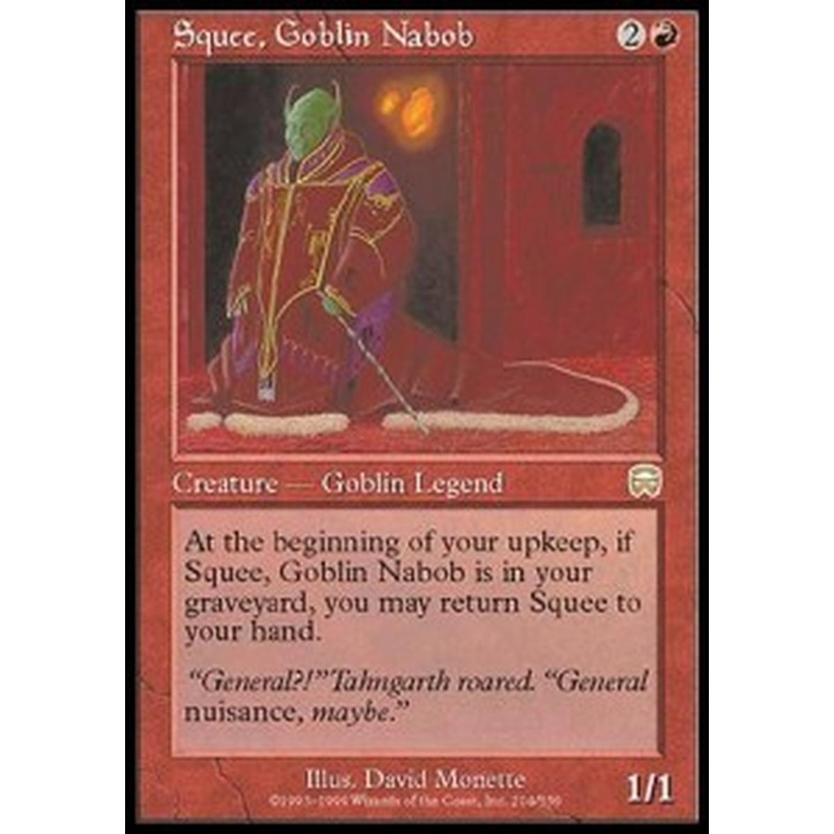 Squee, Goblin Nabob - Squee, Goblin Nabob - [MMQ] [GD]