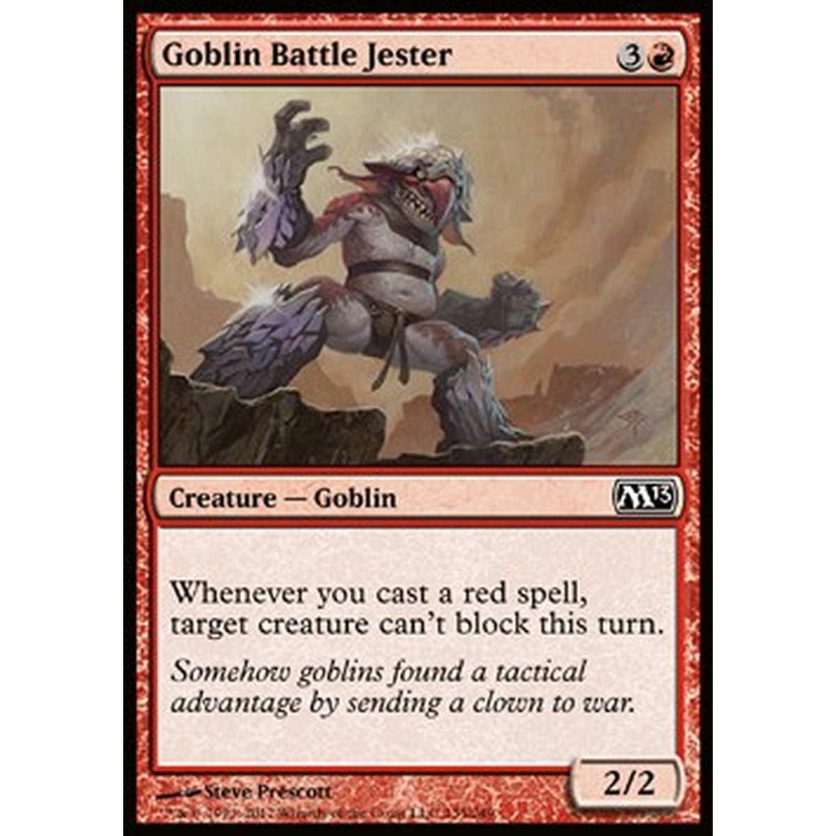 Goblin Battle Jester - Giullare da Battaglia Goblin - [M13] [NM]