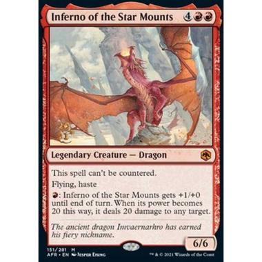 Inferno of the Star Mounts (V.1) - Inferno dei Monti della Stella (V.1) - [PAFR] [NM] [Foil]