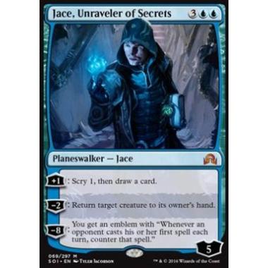 Jace, Unraveler of Secrets - Jace, Unraveler of Secrets - [SOI] [NM] [Foil]
