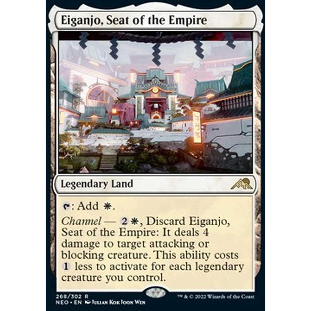 Eiganjo, Seat of the Empire - Eiganjo, Seat of the Empire - [NEO] [NM] [Foil]