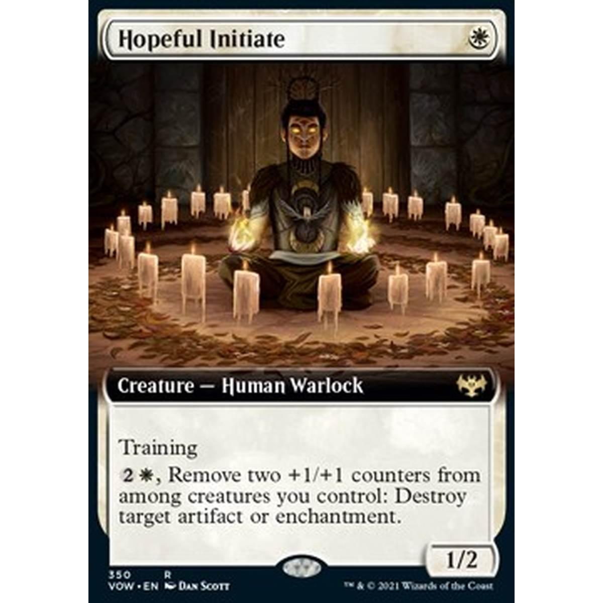 Hopeful Initiate - Hopeful Initiate - [XVOW] [NM] [Foil]