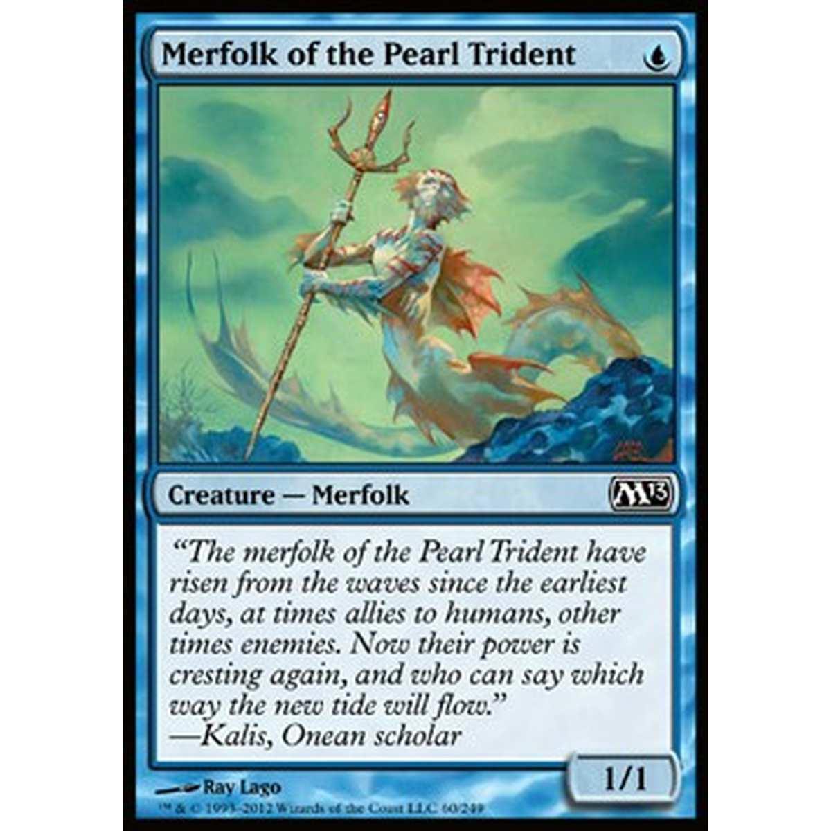 Merfolk of the Pearl Trident - Tritone dal Tridente Perlaceo - [M13] [NM]