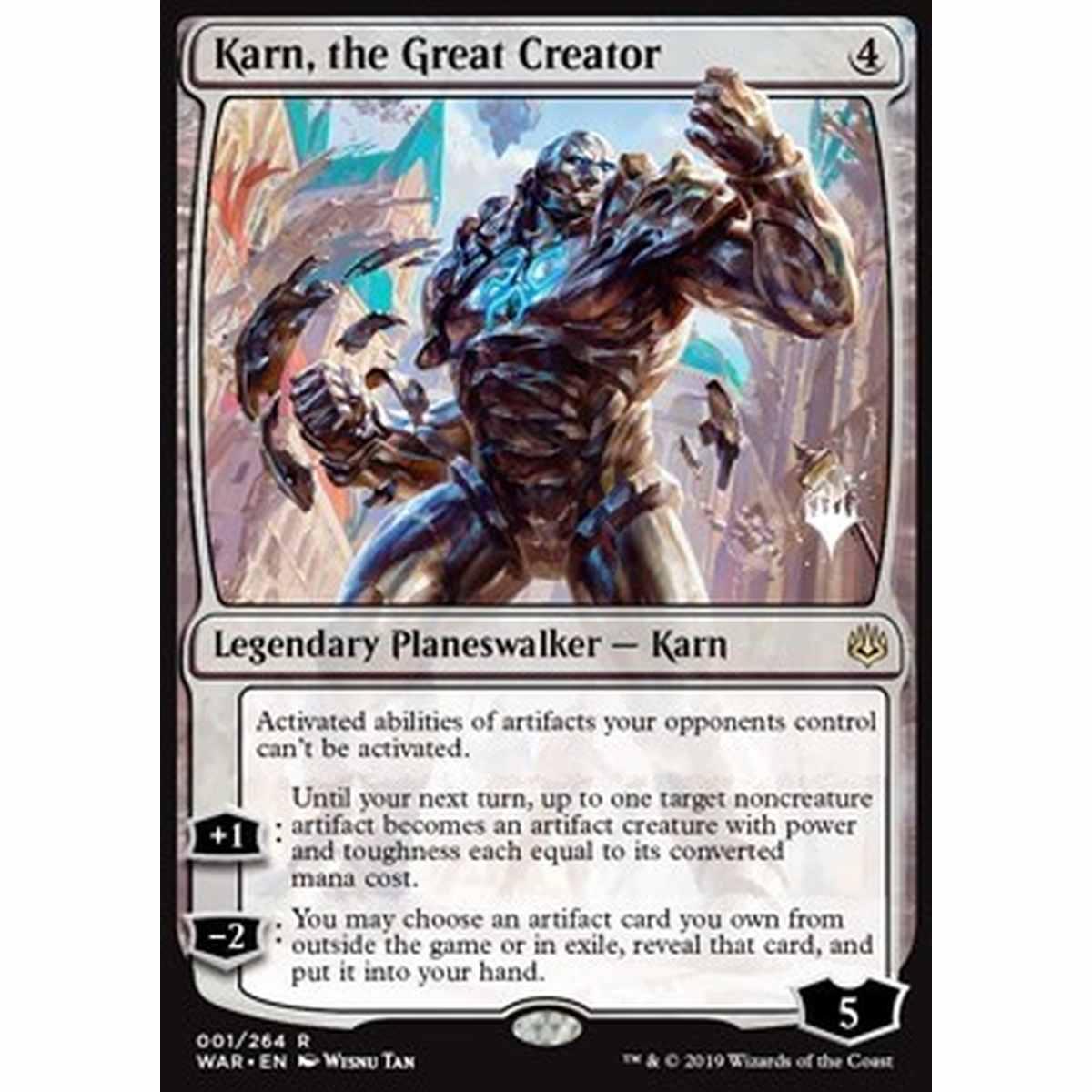 Karn, the Great Creator - Karn, the Great Creator - [PTHB] [NM] [Foil]