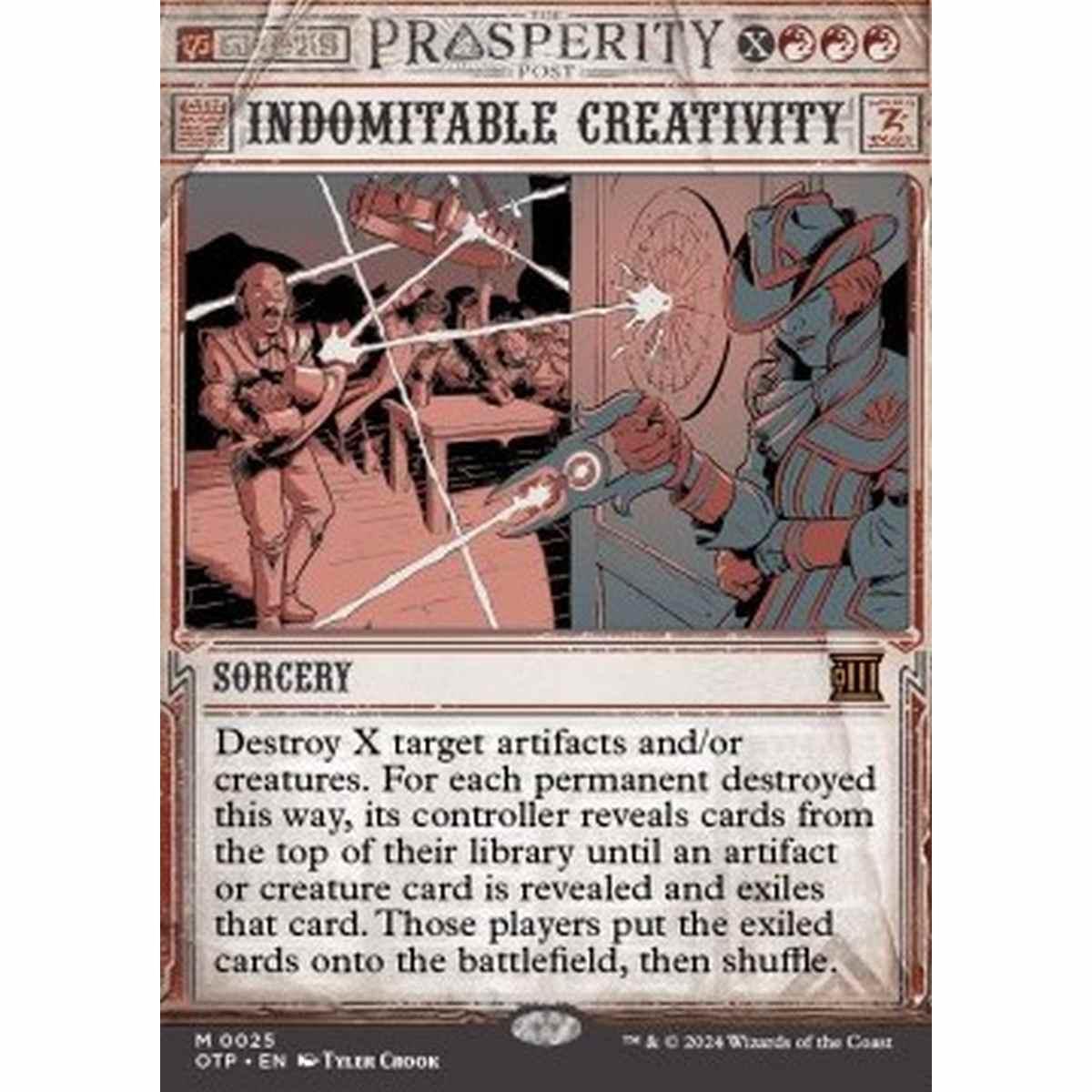 Indomitable Creativity (V.1) - Indomitable Creativity (V.1) - [OTP] [NM] [Foil]