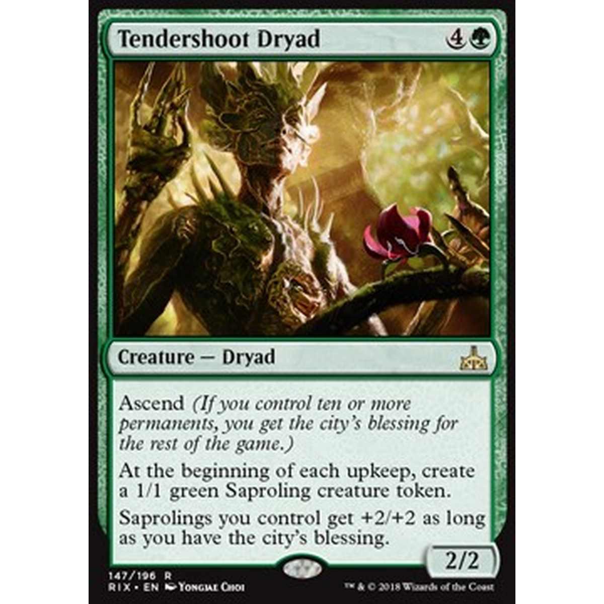 Tendershoot Dryad - Tendershoot Dryad - [RIX] [NM]