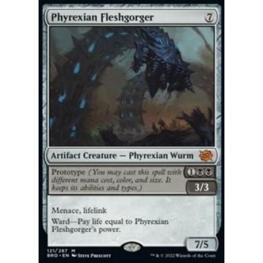 Phyrexian Fleshgorger - Phyrexian Fleshgorger - [BRO] [NM] [Foil]