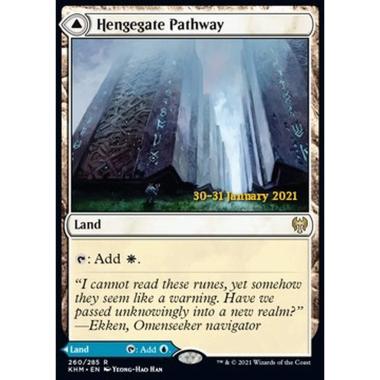 Hengegate Pathway // Mistgate Pathway - Cammino dei Cancelli Monolitici // Cammino dei Cancelli di Foschia - [PKHM] [NM] [Foil]