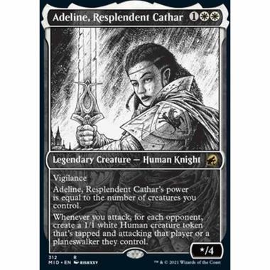 Adeline, Resplendent Cathar - Adeline, Catara Splendente - [XMID] [NM] [Foil]