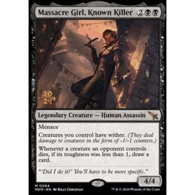 Massacre Girl, Known Killer (V.1) - Fanciulla del Massacro, Celebre Assassina (V.1) - [PMKM] [NM] [Foil]