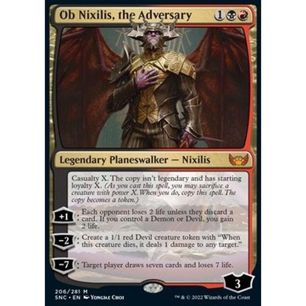 Ob Nixilis, the Adversary - Ob Nixilis, l'Avversario - [SNC] [NM]