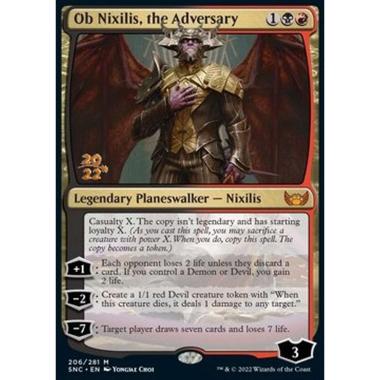 Ob Nixilis, the Adversary (V.1) - Ob Nixilis, l'Avversario (V.1) - [PSNC] [NM] [Foil]