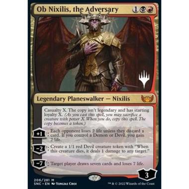 Ob Nixilis, the Adversary (V.2) - Ob Nixilis, l'Avversario (V.2) - [PSNC] [NM] [Foil]