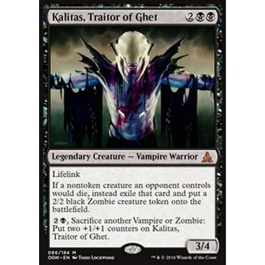 Kalitas, Traitor of Ghet - ÐšÐ°Ð»Ð¸ÑÐ°Ñ, ÐŸÑÐµÐ´Ð°ÑÐµÐ»ÑŒ ÐÐµÑÐ¾Ð² - [OGW] [NM]
