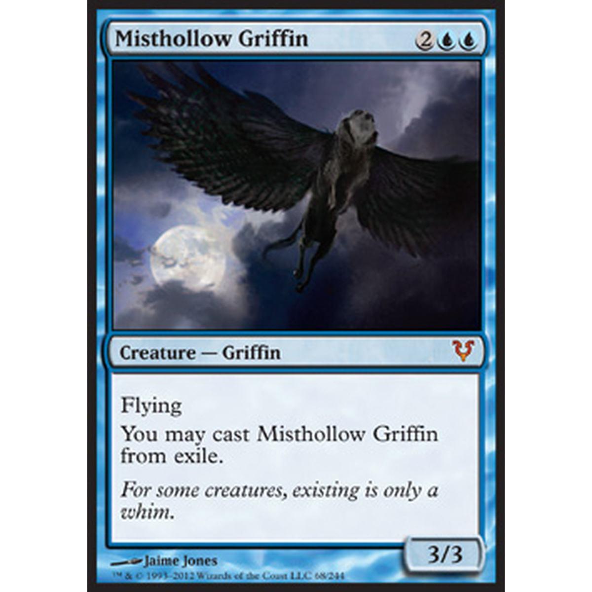 Misthollow Griffin - Grifone di Brumaconca - [AVR] [NM] [Foil]