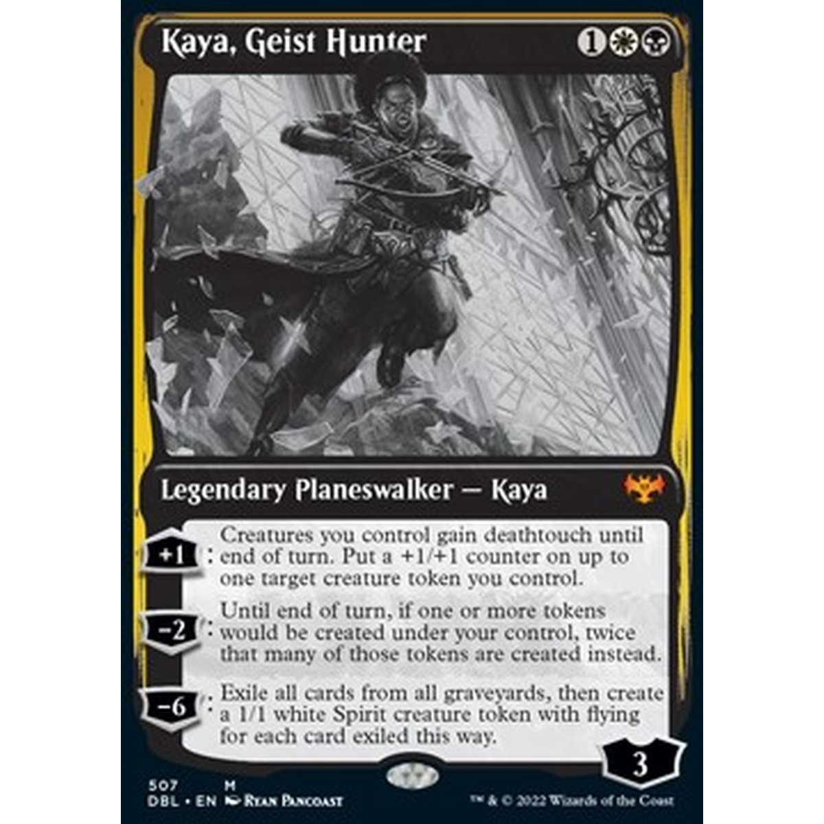 Kaya, Geist Hunter - Kaya, Geist Hunter - [DBL] [NM] [Foil]