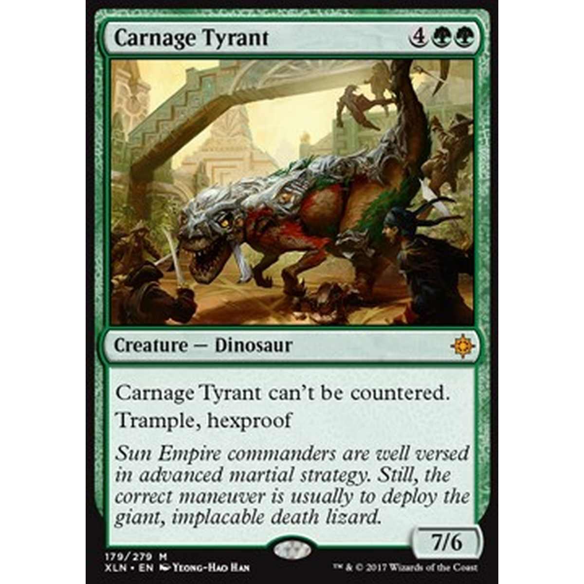 Carnage Tyrant - Tiranno della Carneficina - [XLN] [NM] [Foil]