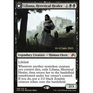 Liliana, Heretical Healer // Liliana, Defiant Necromancer - Liliana, Guaritrice Eretica // Liliana, Necromante Audace - [PORI] [NM] [Foil]