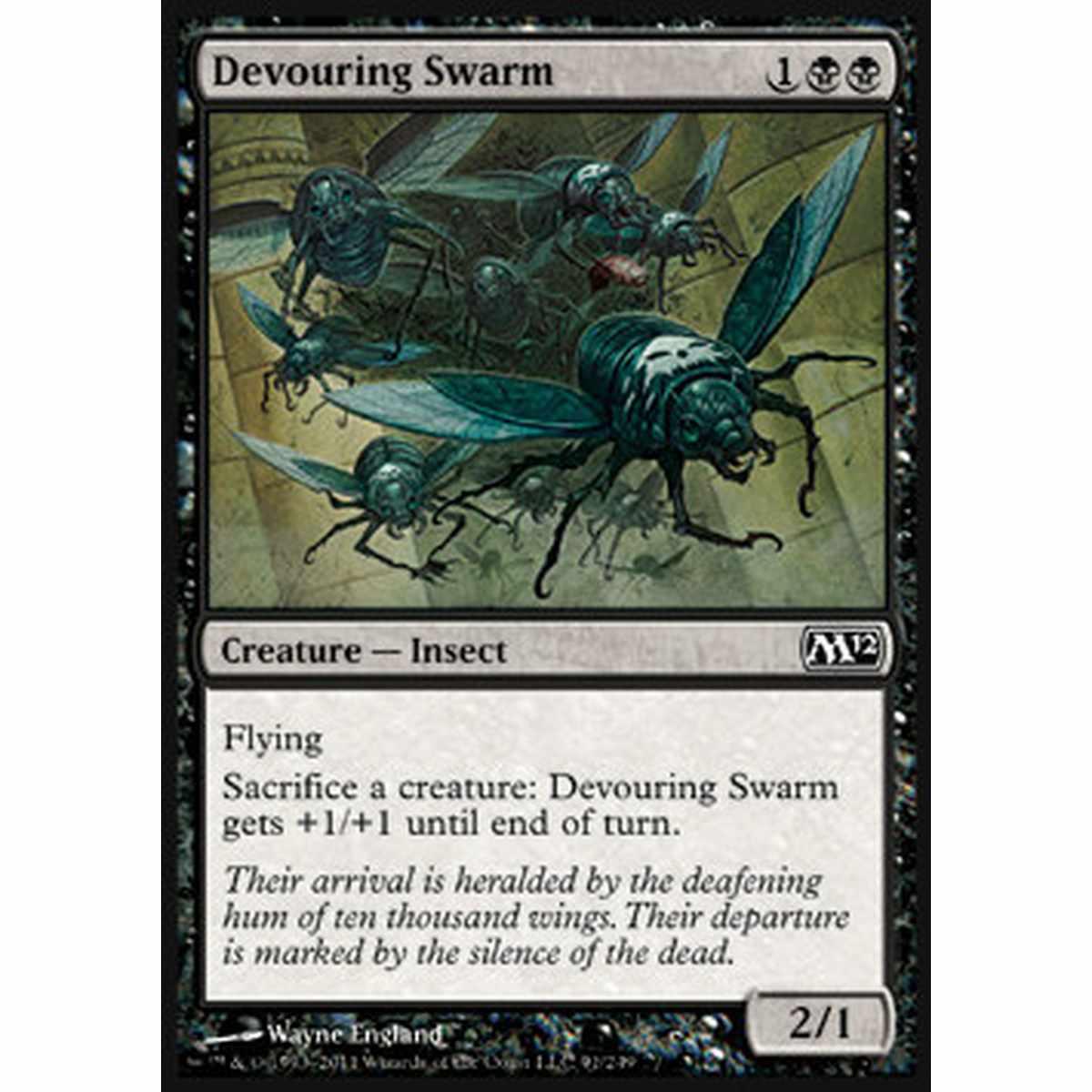 Devouring Swarm - Sciame Divoratore - [M12] [NM]
