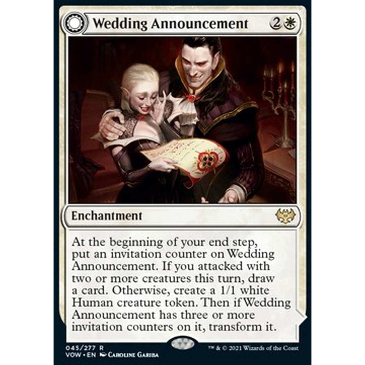 Wedding Announcement // Wedding Festivity - Wedding Announcement // Wedding Festivity - [VOW] [NM]
