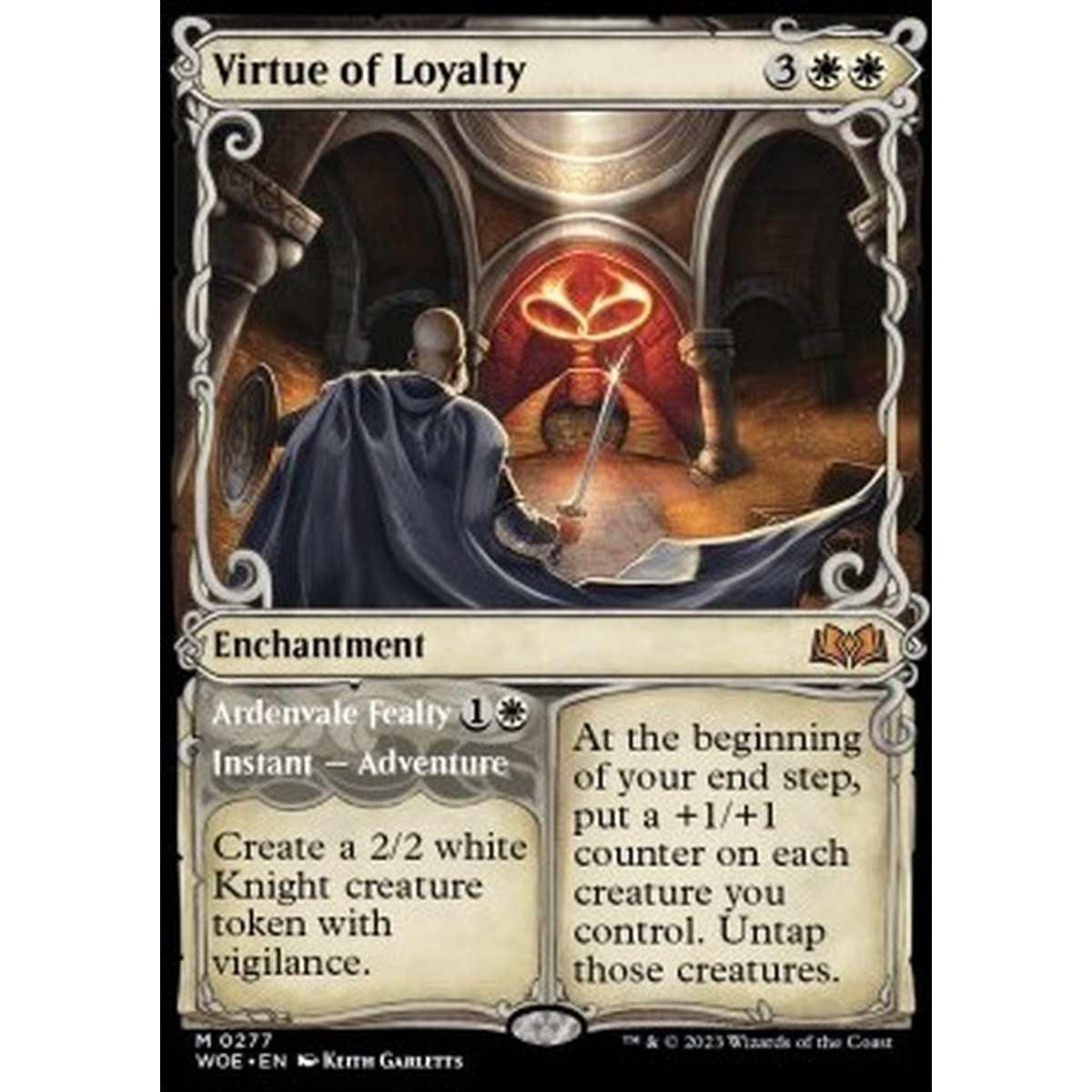 Virtue of Loyalty // Ardenvale Fealty - Virtue of Loyalty // Ardenvale Fealty - [XWOE] [NM]