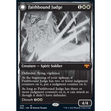 Faithbound Judge // Sinner's Judgment - Faithbound Judge // Sinner's Judgment - [DBL] [EX] [Foil]