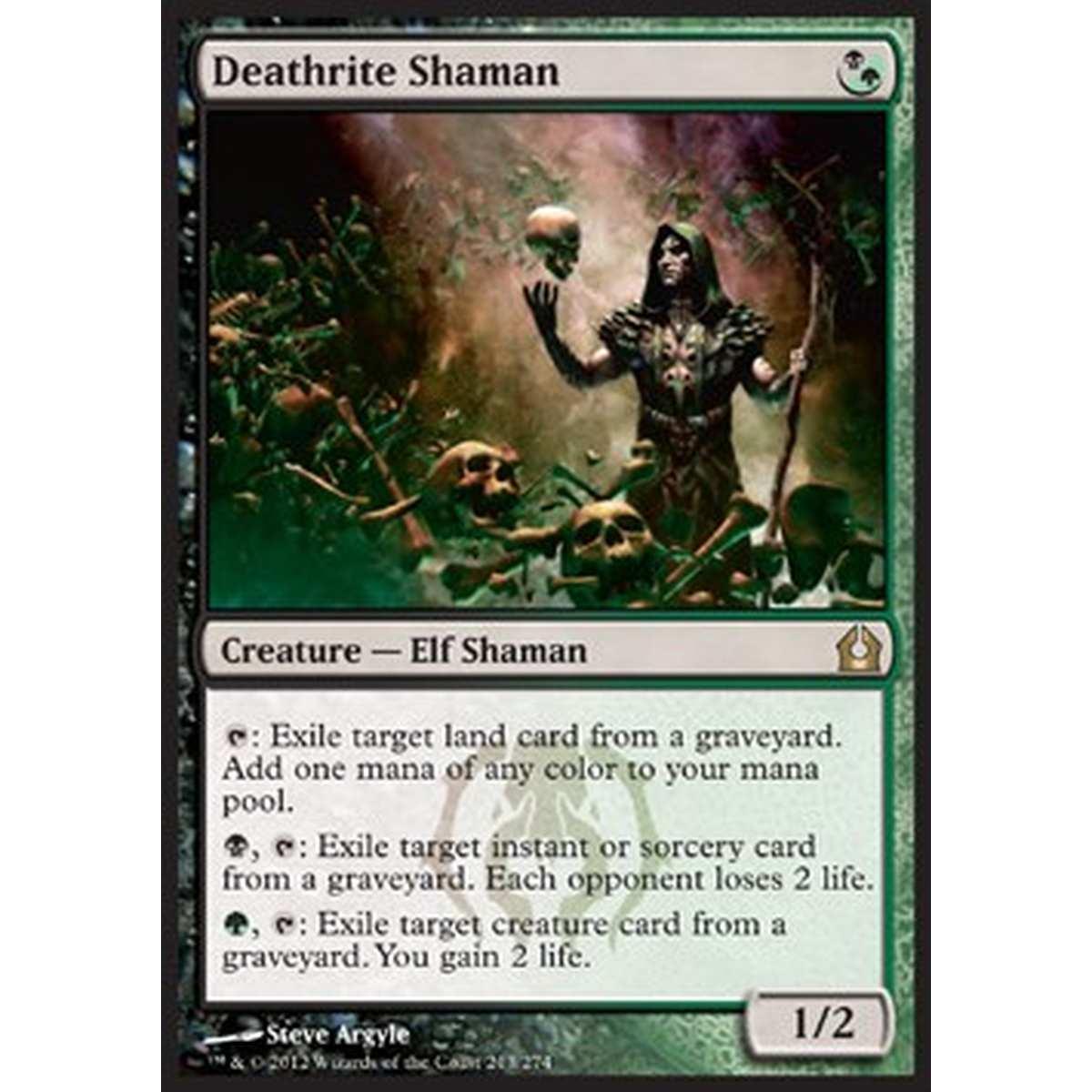 Deathrite Shaman - Sciamano Letalmago - [RTR] [GD] [Foil]