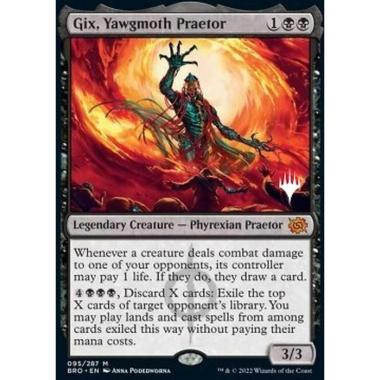 Gix, Yawgmoth Praetor (V.2) - Gix, Pretore di Yawgmoth (V.2) - [PBRO] [NM] [Foil]