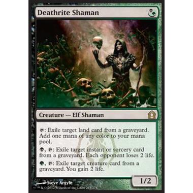 Deathrite Shaman - Sciamano Letalmago - [RTR] [EX] [Foil]