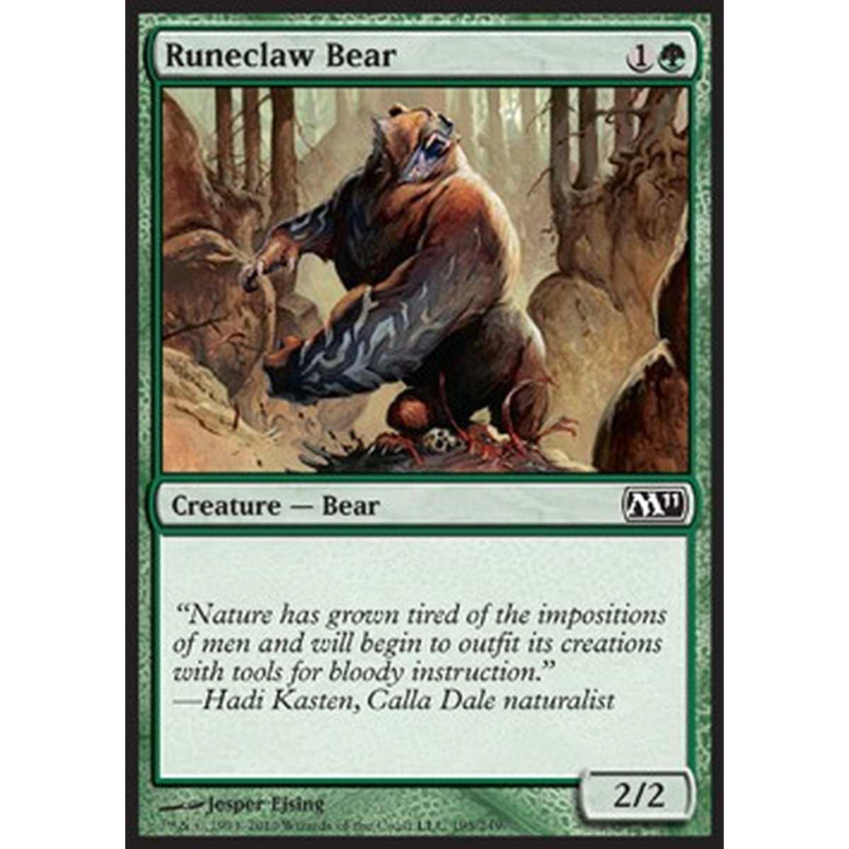 Runeclaw Bear - Orso Zampa di Runa - [M11] [NM]