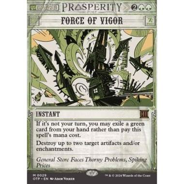 Force of Vigor (V.1) - Force of Vigor (V.1) - [OTP] [NM] [Foil]