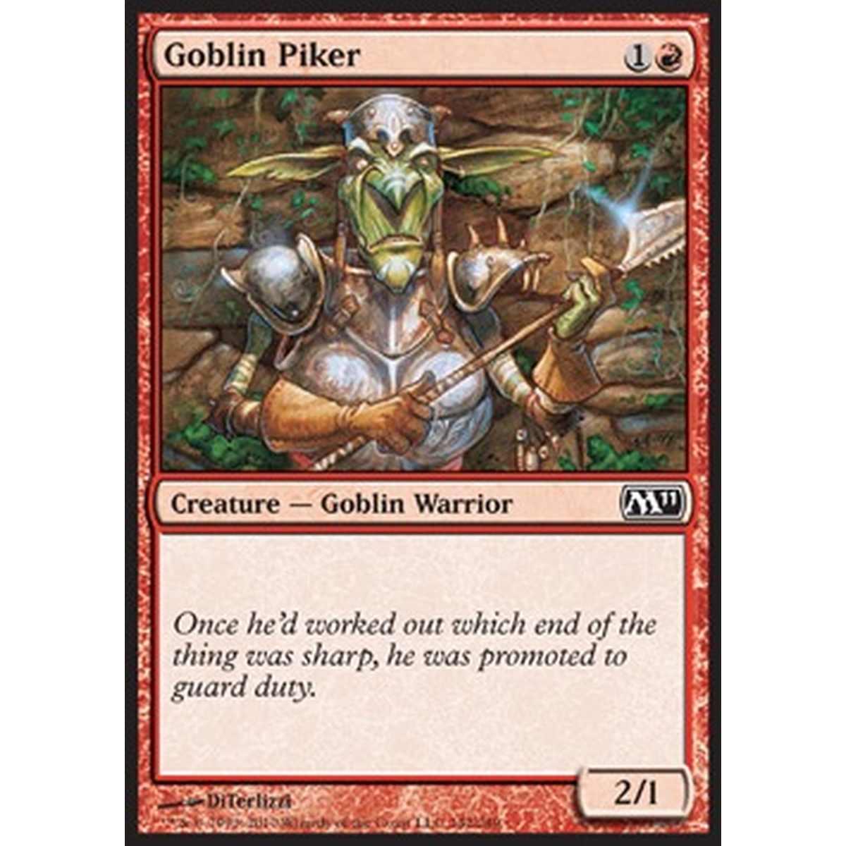 Goblin Piker - Picchiere Goblin - [M11] [NM]