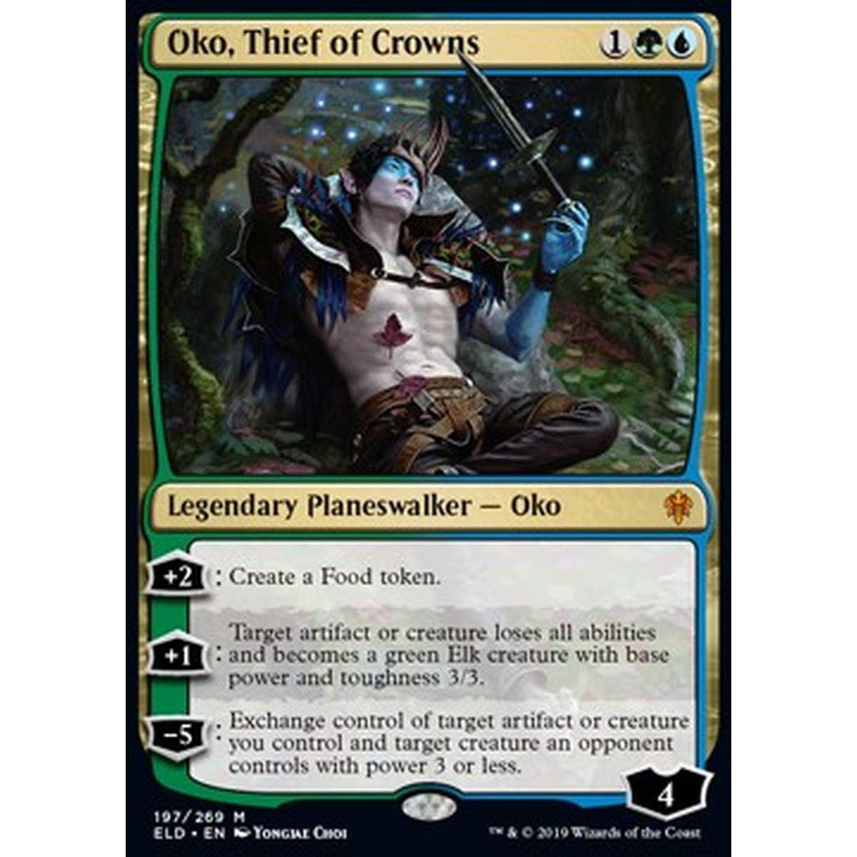 Oko, Thief of Crowns - Oko, Ladro di Corone - [ELD] [NM] [Foil]