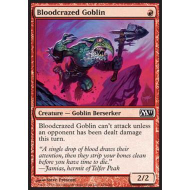 Bloodcrazed Goblin - Goblin Assetato di Sangue - [M11] [NM]