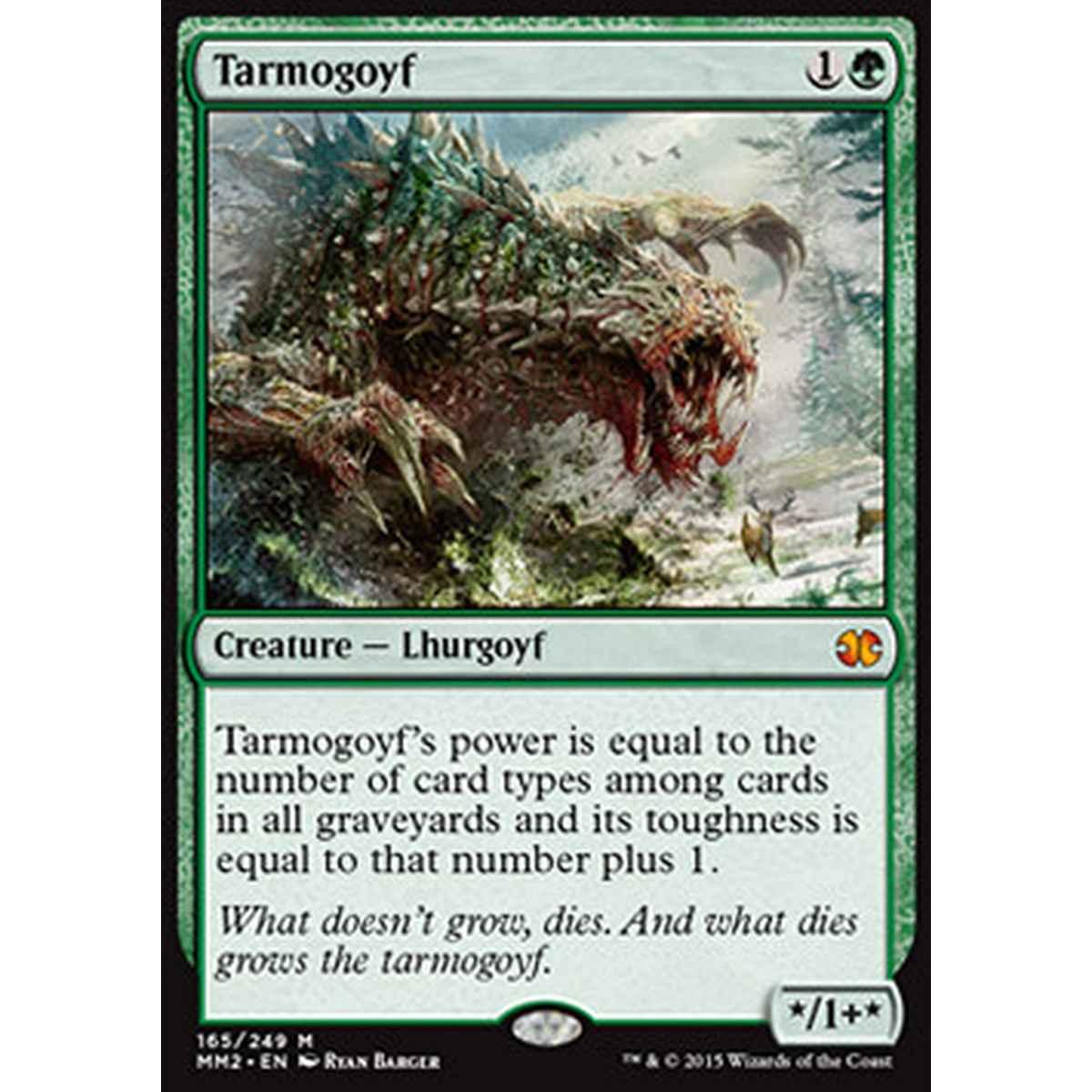Tarmogoyf - Tarmogoyf - [MM2] [EX] [Foil]