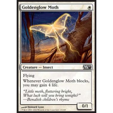 Goldenglow Moth - Falena Lucedorata - [M11] [NM]