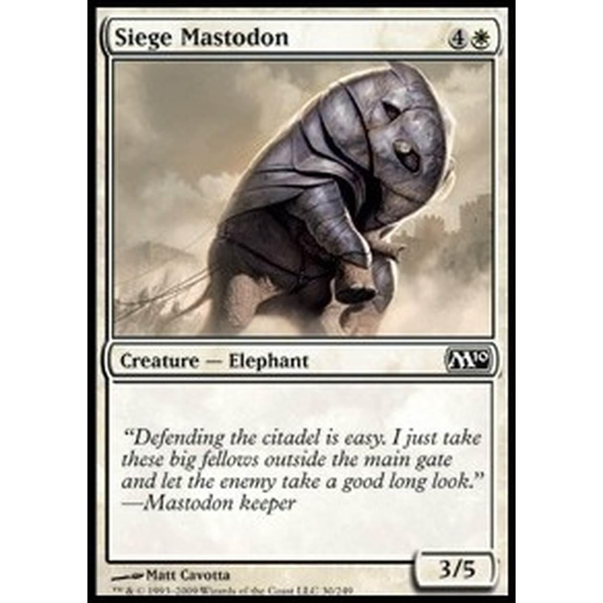 Siege Mastodon - Mastodonte da Assedio - [M10] [NM]