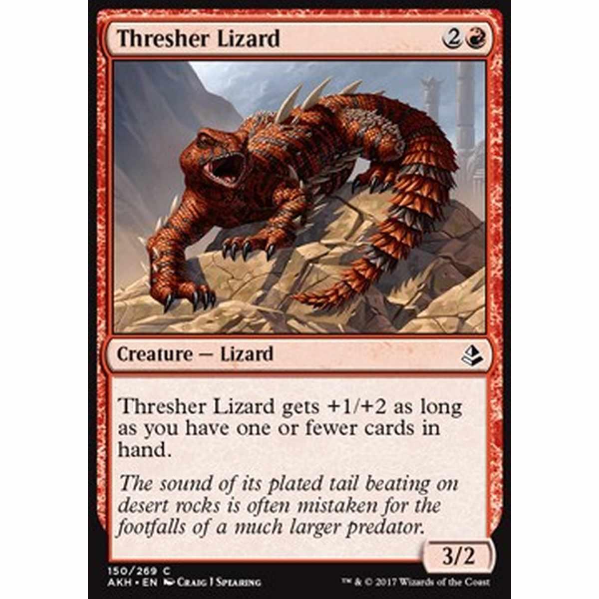 Thresher Lizard - Lucertola Trebbiatrice - [AKH] [NM]