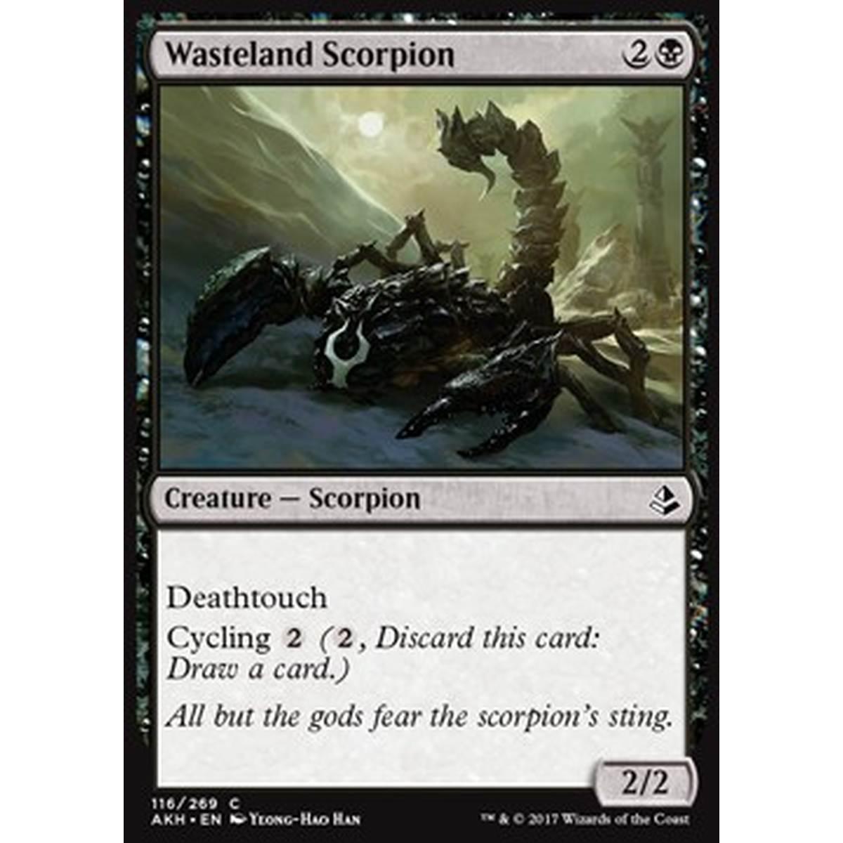 Wasteland Scorpion - Scorpione delle Lande Desolate - [AKH] [NM]