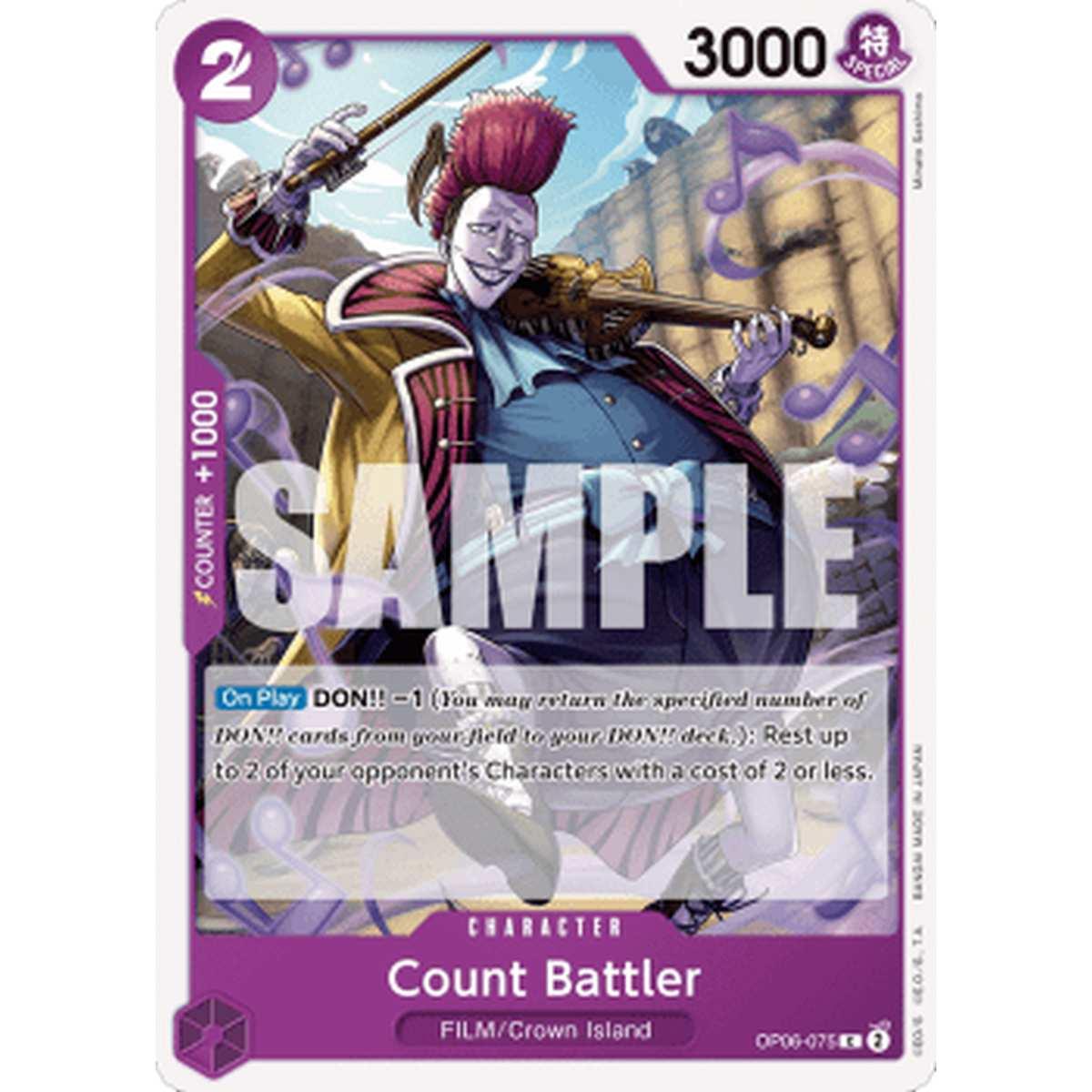 Count Battler (OP06-075) - Count Battler (OP06-075) - [OP06] [NM]