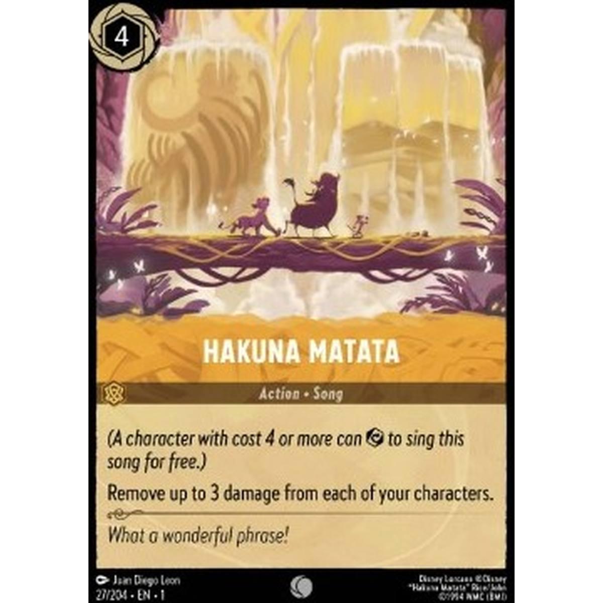 Hakuna Matata - Hakuna Matata - [1TFC] [NM]
