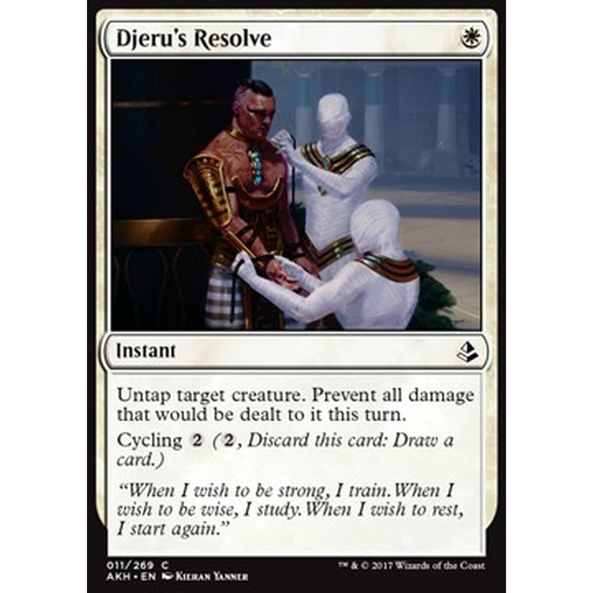 Djeru's Resolve - Determinazione di Djeru - [AKH] [NM]
